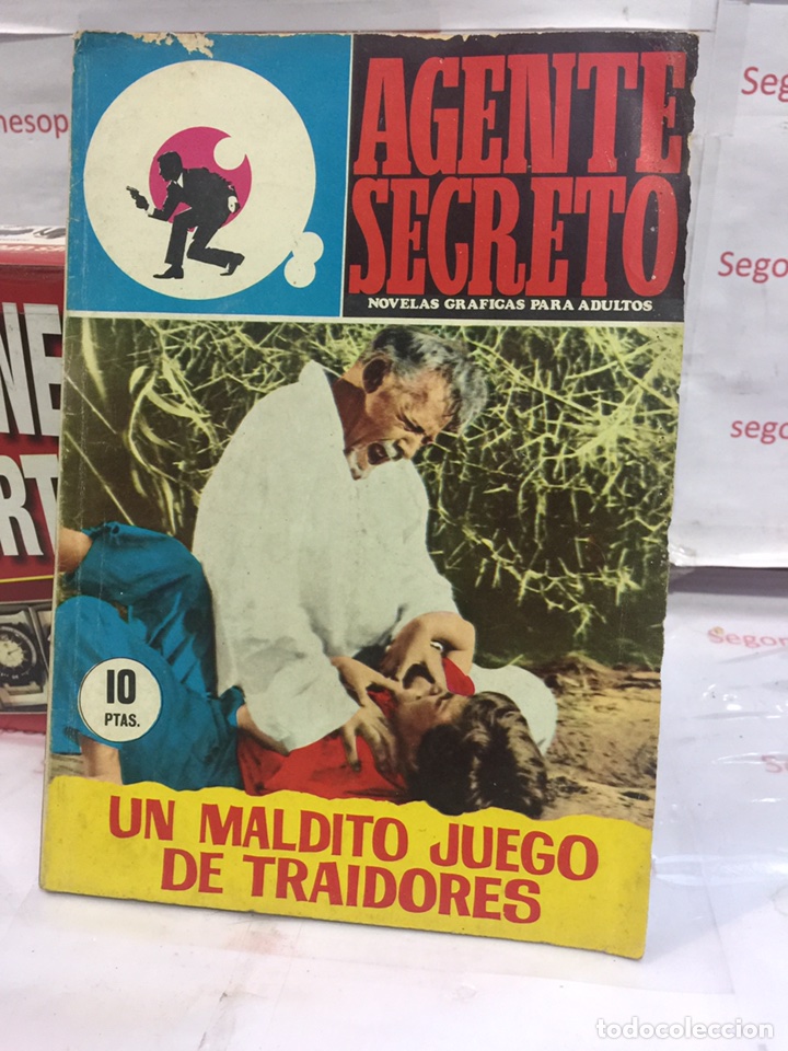 1 AGENTE SECRETO - UN MALDITO JUEGO DE TRAIDORES - NUMERO 23 - EDITORIAL FERMA