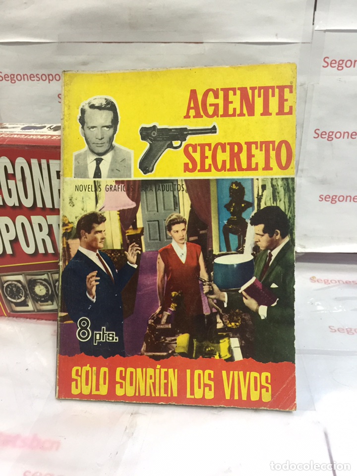 1 AGENTE SECRETO - SÓLO SONRÍEN LOS VIVOS - NUMERO 21 - EDITORIAL FERMA