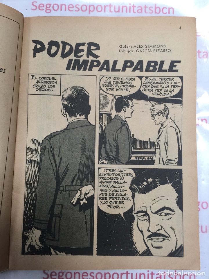 4 PODER IMPALPABLE NÚMERO 6 EDITORIAL TORAY DE 1965