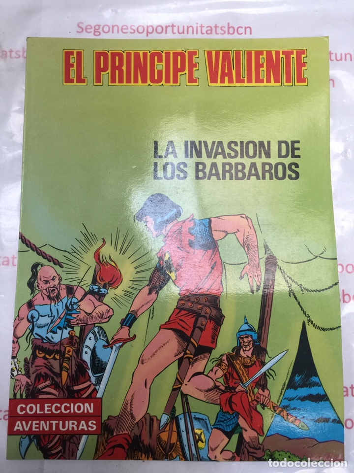 1 EL PRINCIPE VALIENTE LA INVASION DE LOS BARBAROS COLECCION AVENTURAS NÚMERO 2