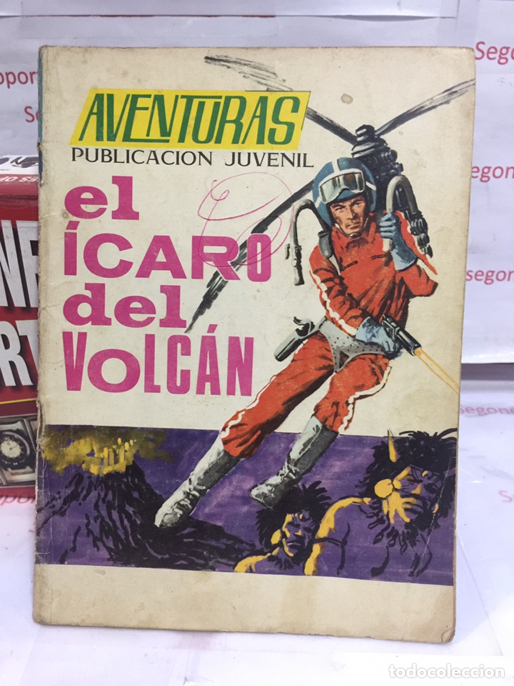 1 AVENTURAS - EL ÍCARO DEL VOLCÁN - NUMERO 15 - EDICIONES TORAY