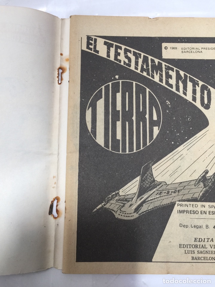 4 TERREMOTO FORMULA 1 AVENTURAS EDITORIAL VILMAR AÑO 1969