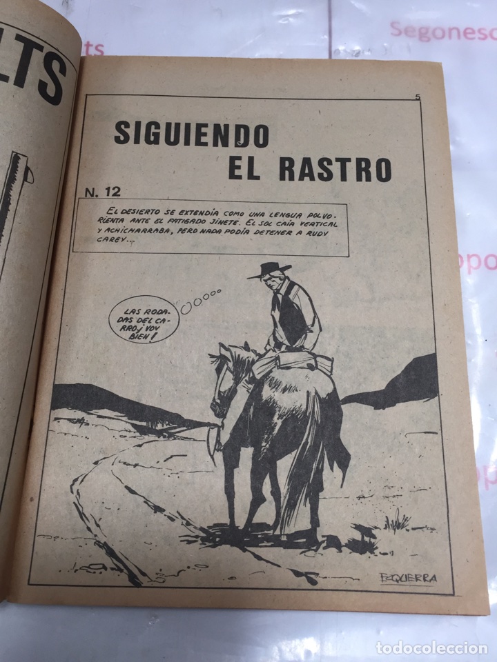 4 LA CONQUISTA DEL OESTE SIGUIENDO EL RASTRO . EDITORIAL VILMAR