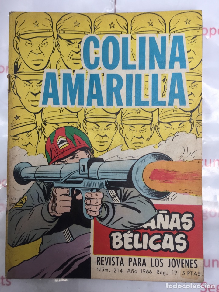 1 HAZAÑAS BÉLICAS COLINA AMARILLA NÚMERO 214 EDICIONES TORAY