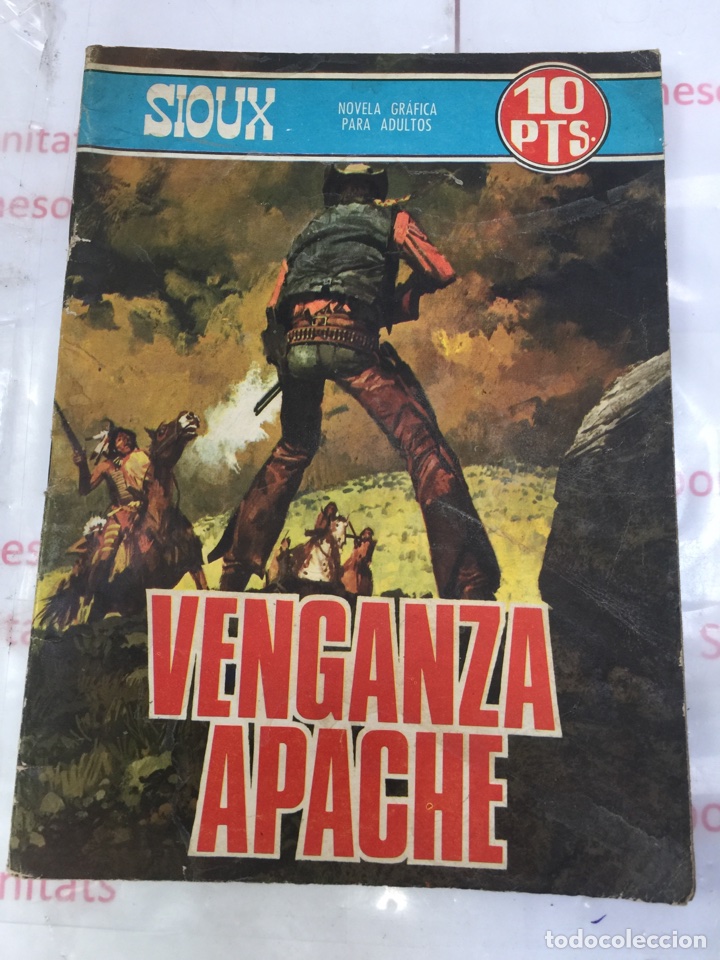 1 SIOUX VENGANZA APACHE NOVELA GRAFICA PARA ADULTOS EDICIONES TORAY