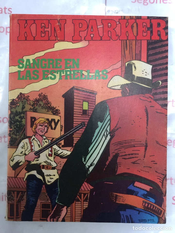 1 KEN PARKER SANGRE EN LAS ESTRELLAS NUMERO 6 EDITORIAL ZINCO 1983