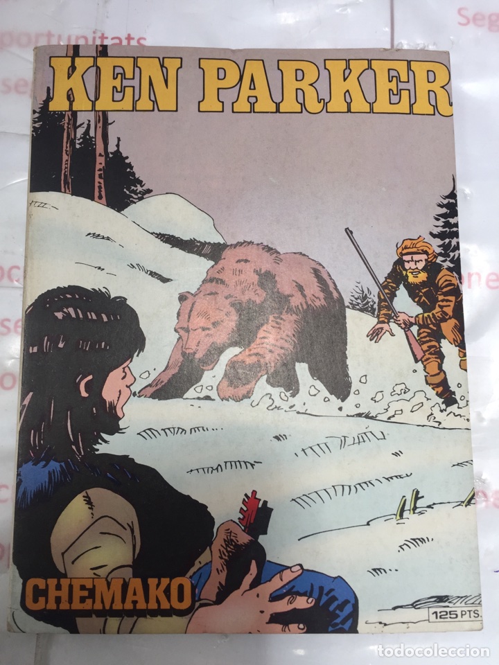 1 KEN PARKER CHEMAKO NUMERO 5 EDICIONES ZINCO (1983)