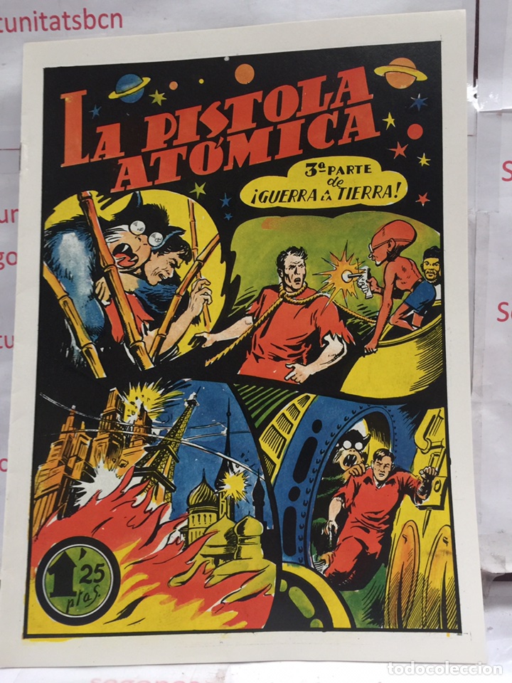 4 ¡GUERRA A LA TIERRA! COLECCIÓN COMPLETA DE 7 CUADERNOS REEDITADOS