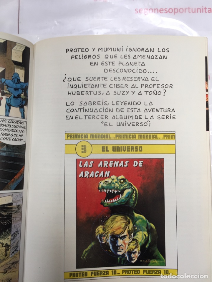 4 COMIC EL UNIVERSO,N°2:LOS TIGRES GALÁCTICOS-EDICIONES RASGOS