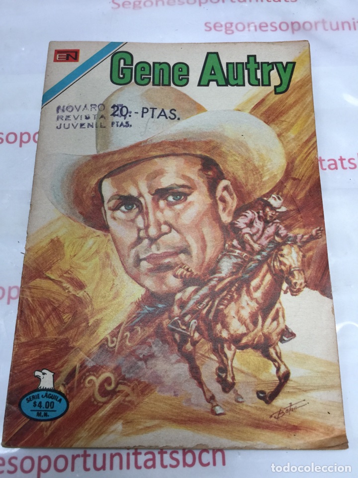 1 GENE AUTRY N°2-375 SERIE AGUILA 20/11/1977