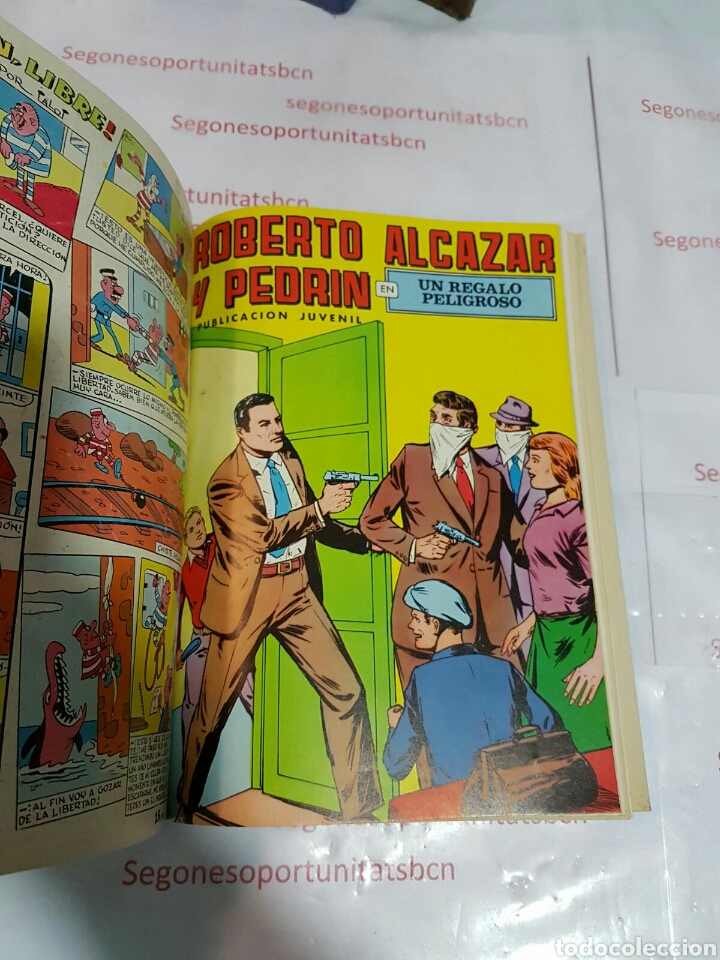 3 LOTE - ROBERTO ALCAZAR Y PEDRIN - 5 TOMOS - VALENCIANA