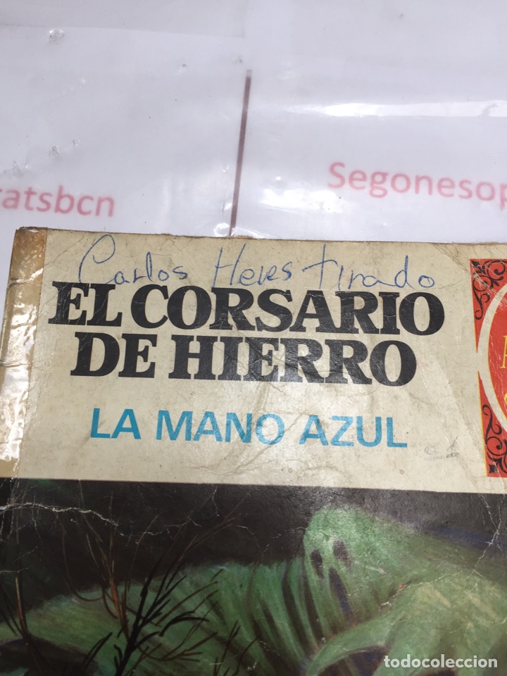 2 EL CORSARIO DE HIERRO-GRANDES AVENTURAS JUVENILES-BRUGUERA-EDICIÓN 1971