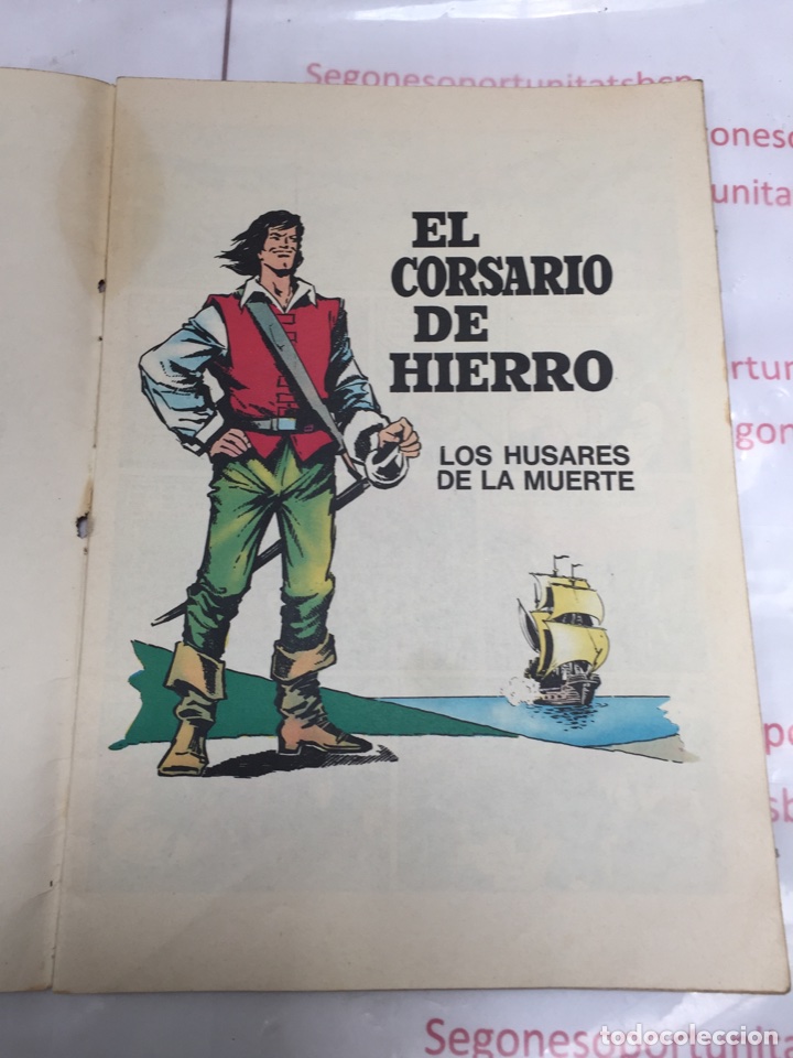 2 EL CORSARIO DE HIERRO-LOS HUSARES DE LA MUERTE-GRANDES AVENTURAS JUVENILES-BRUGUERA-1975