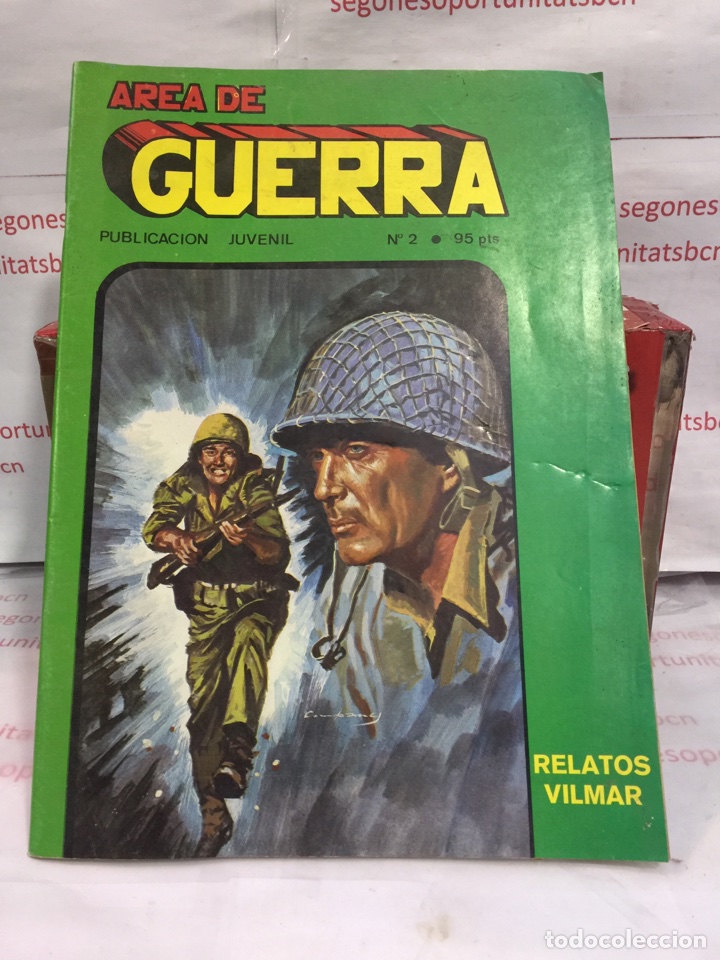 1 AREA DE GUERRA - NUMERO 2 - EDITORIAL VILMAR