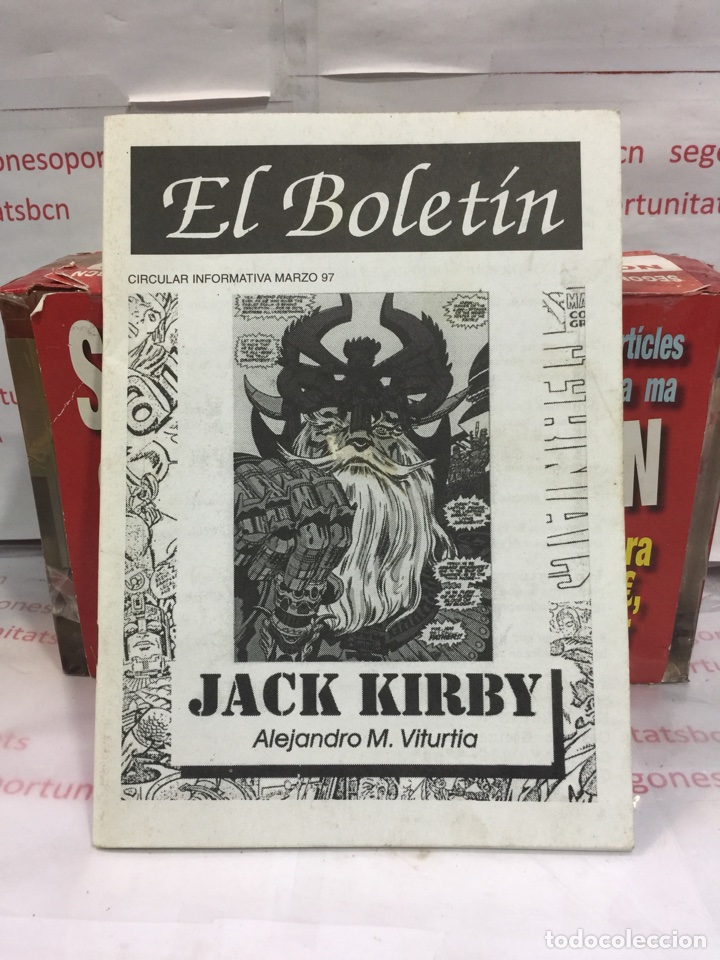 1 EL BOLETÍN - MARZO 97 - JACK KIRBY - ALEJANDRO M. VITURTIA