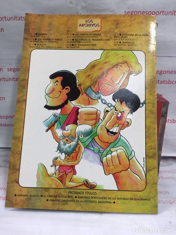 2 LOS ARCHIVOS EL BOLETÍN - SPARTACUS LA GUERRA DE LOS GLADIADORES - MANUEL SANTOS - 1995