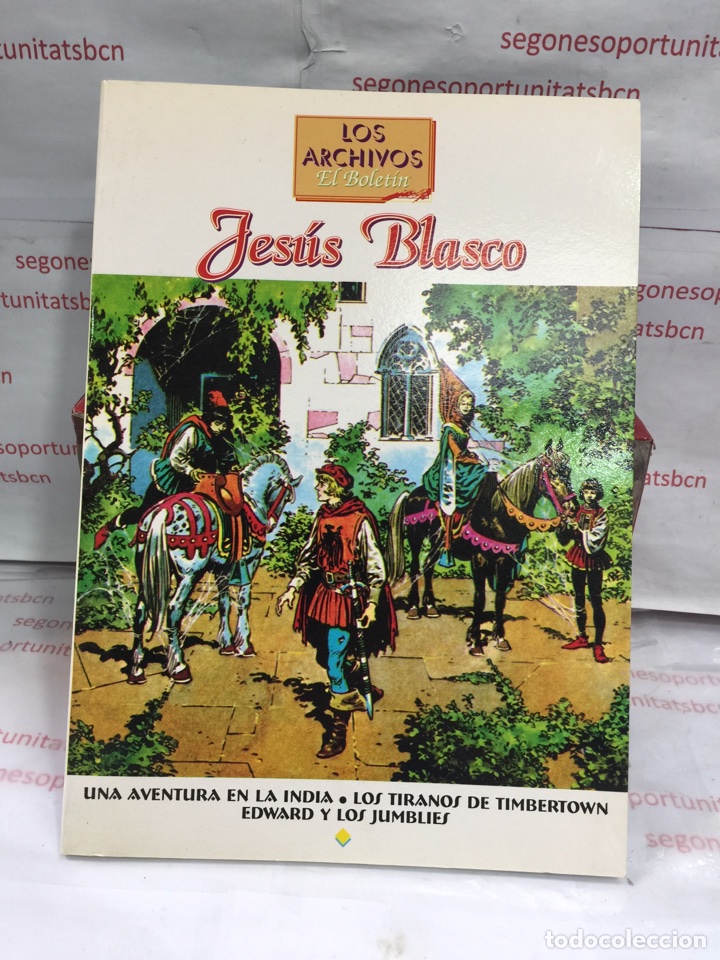 1 LOS ARCHIVOS EL BOLETÍN - JESÚS BLASCO - DOS AVENTURAS COMPLETAS + EDWARD Y LOS JUMBLIES 1995