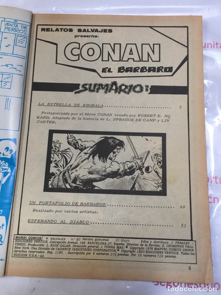 2 RELATOS SALVAJES-CONAN EL BARBARO-LA ESTRELLA DE KHORALA