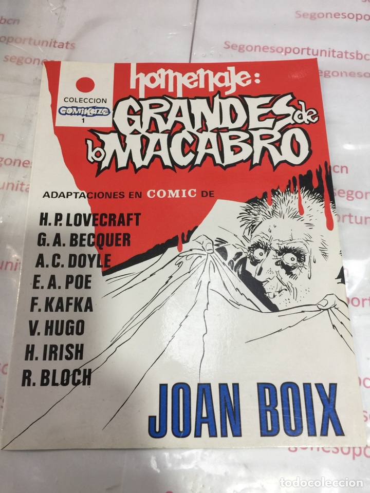 1 COLECCION COMIKAZE NUM1: GRANDES DE LO MACABRO