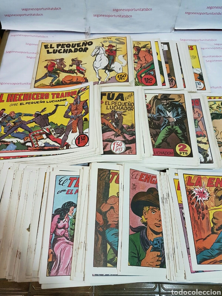 1 LOTE COMPLETO - EL PEQUEÑO LUCHADOR - ED. VALENCIANA - 1945