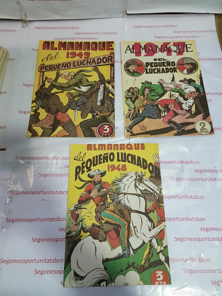 4 LOTE COMPLETO - EL PEQUEÑO LUCHADOR - ED. VALENCIANA - 1945