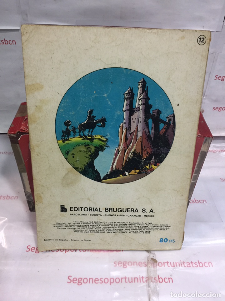 3 LOS PITUFOS - EL SORTILEGIO DE MALASOMBRA - EDICIÓN OLE- NUMERO 12