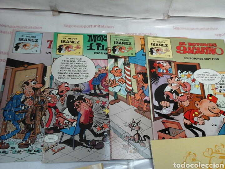 2 LOTE COMPLETO - MORTADELO Y FILEMÓN - EL MEJOR IBAÑEZ - EDICIONES B