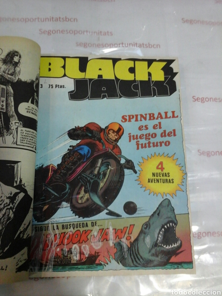 4 LOTE COMPLETO - BLACK JACK - ED. AMAIKA