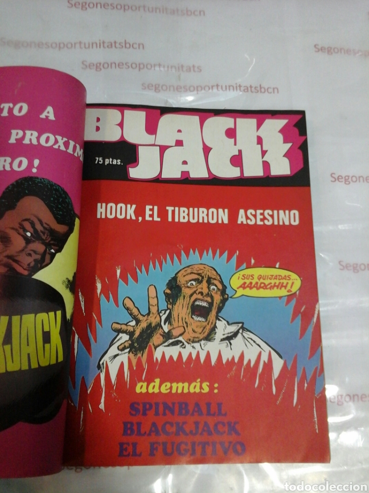 5 LOTE COMPLETO - BLACK JACK - ED. AMAIKA