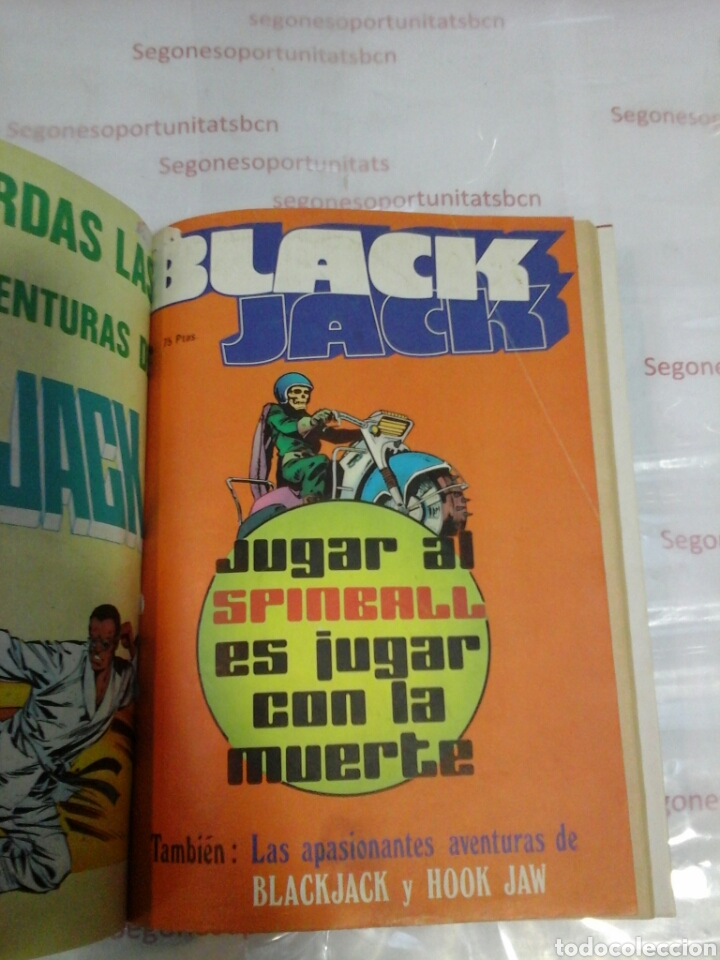 7 LOTE COMPLETO - BLACK JACK - ED. AMAIKA