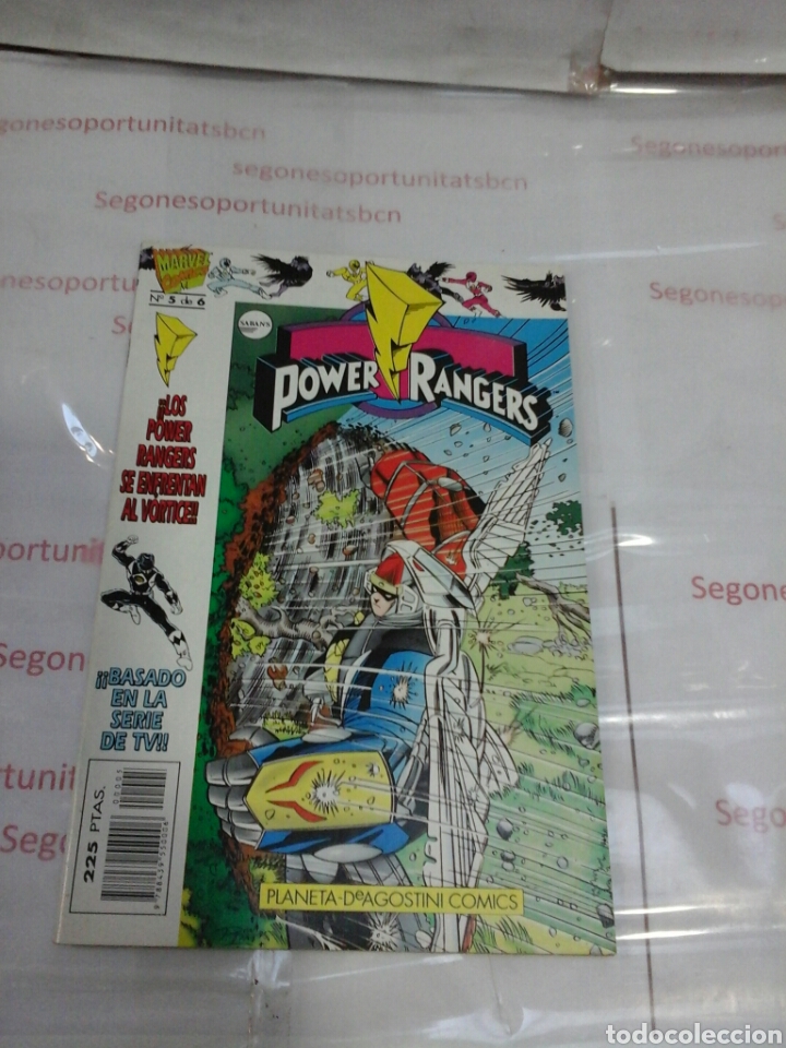 1 POWER RANGERS - N°5 - PLANETA