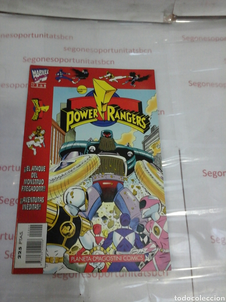 1 POWER RANGERS - N°2 - PLANETA