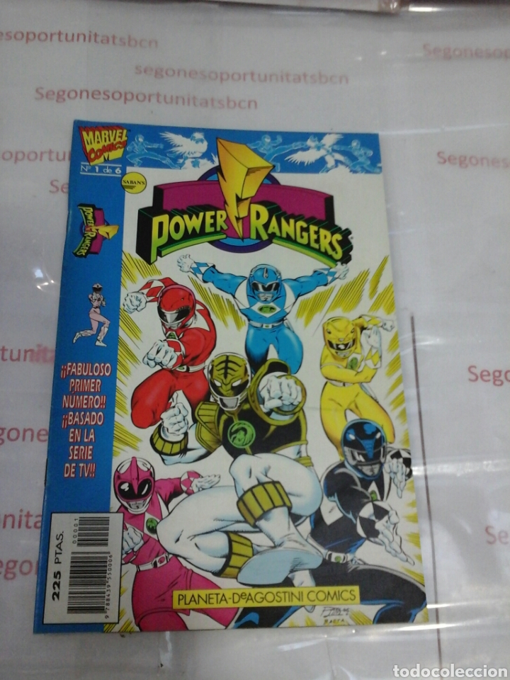 1 POWER RANGERS - N°1 - PLANETA