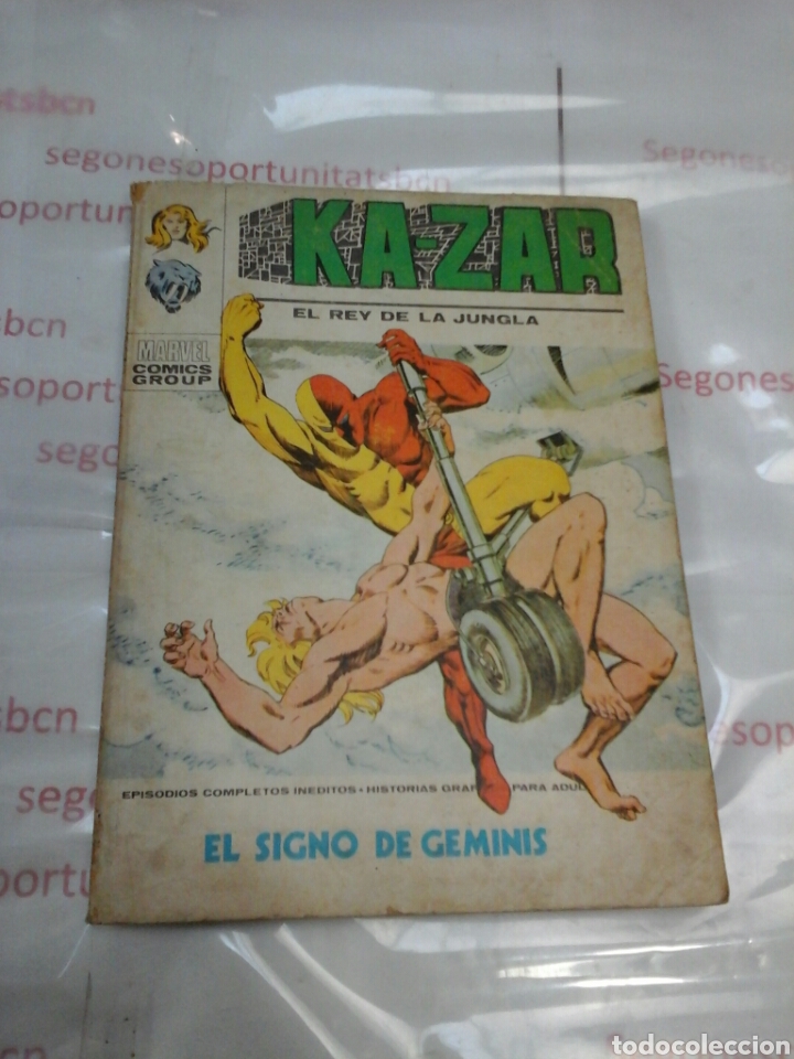 1 KA-ZAR - EL REY DE LA JUNGLA - N°6 - EDICIONES INTERNACIONALES