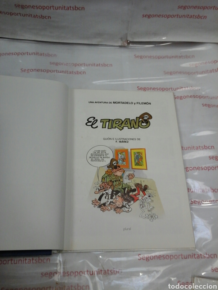 4 MORTADELO Y FILEMON - EL TIRANO - PLURAL - ED. FOLIO