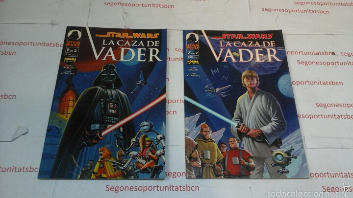 1 STAR WARS - LA CAZA DE VADER - N° 1 Y 2 - NORMA