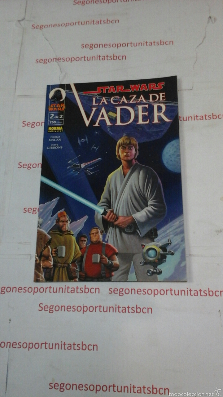 2 STAR WARS - LA CAZA DE VADER - N° 1 Y 2 - NORMA