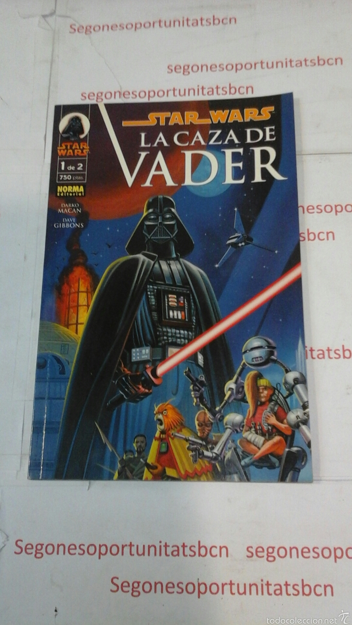 3 STAR WARS - LA CAZA DE VADER - N° 1 Y 2 - NORMA