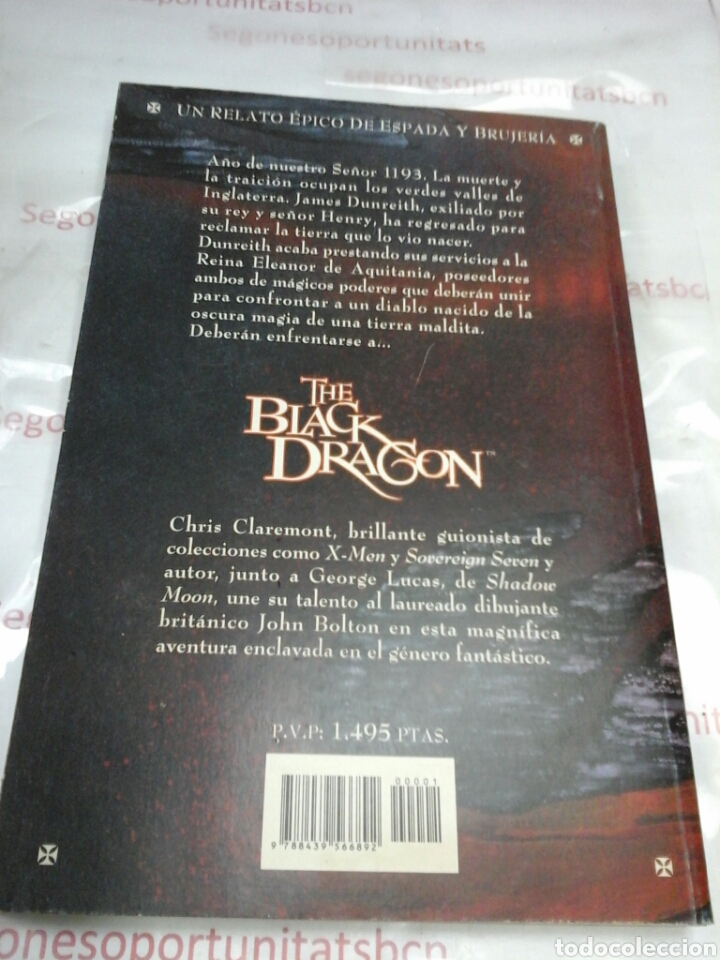 2 THE BLACK DRAGON - CLAREMONT & BOLTON - PLANETA