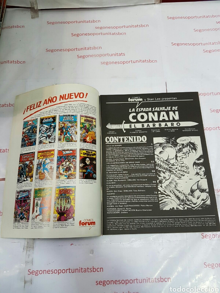 2 LA ESPADA SALVAJE DE CONAN - ESPECIAL INVIERNO - SERIE ORO