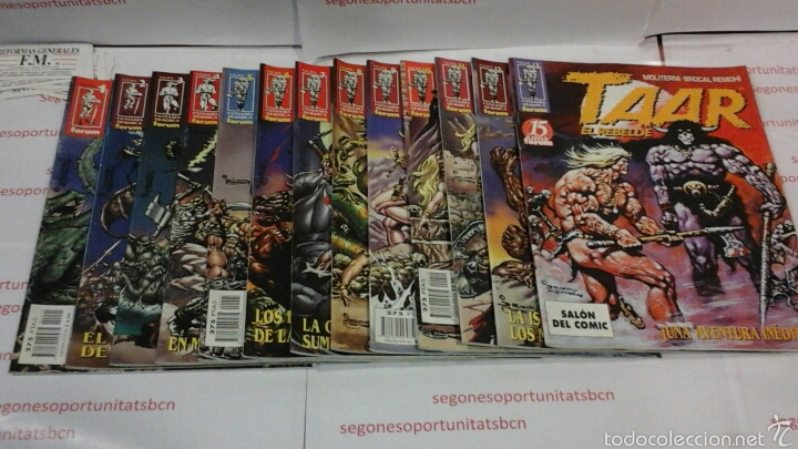 1 LOTE COMPLETO - TAAR EL REBELDE - N°1 AL 13 - FORUM