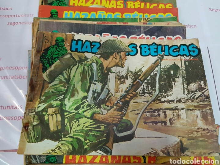 2 LOTE - HAZAÑAS BÉLICAS - 34 NÚMEROS - ED. URSUS - 1970