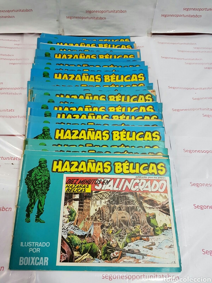 1 LOTE - HAZAÑAS BÉLICAS - 1973 - ED. URSUS - 42 NÚMEROS