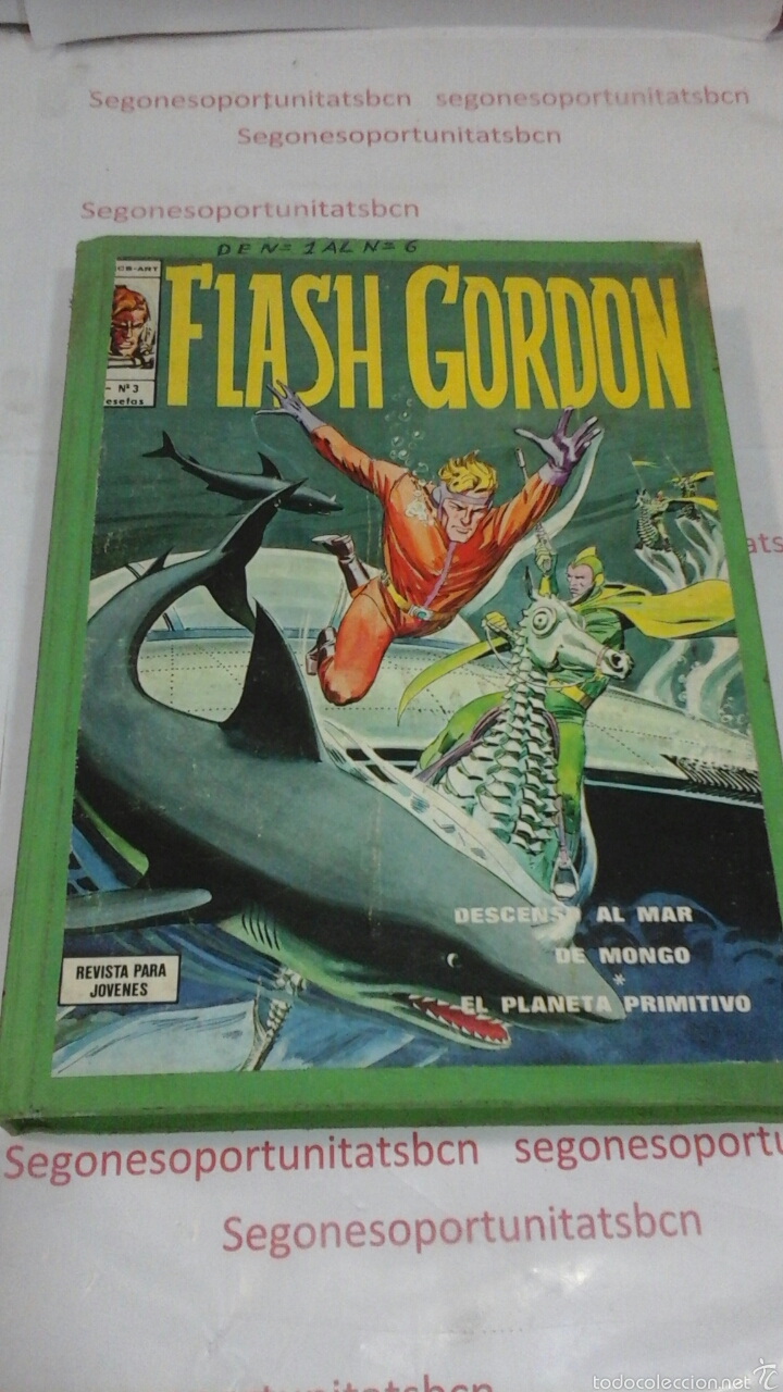 1 TOMO - FLASH GORDON - N°1 AL 6 - VERTICE