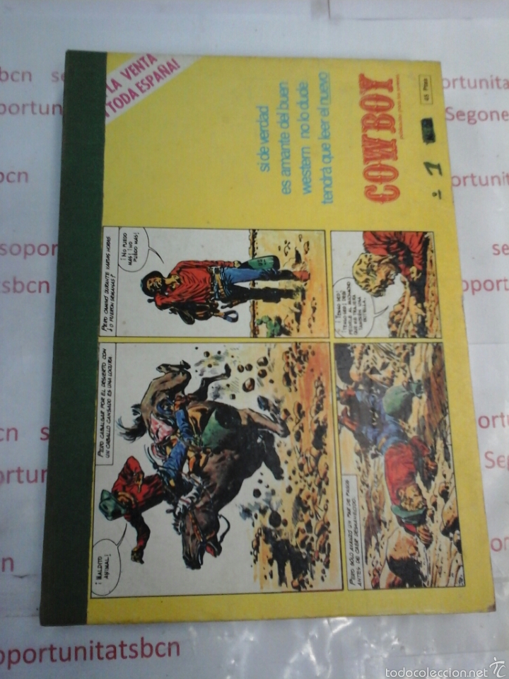 1 TOMO - COWBOY - N° 1-10 - URSUS - 1978