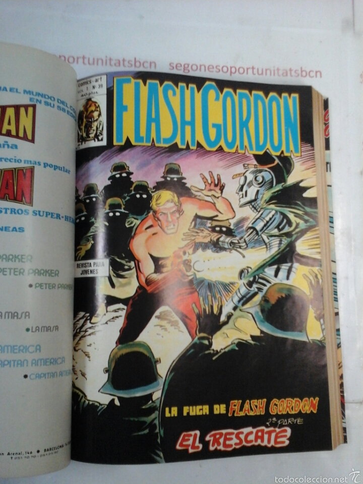 7 TOMO ÚNICO - FLASH GORDON - EDICIÓN VÉRTICE -V1.1974