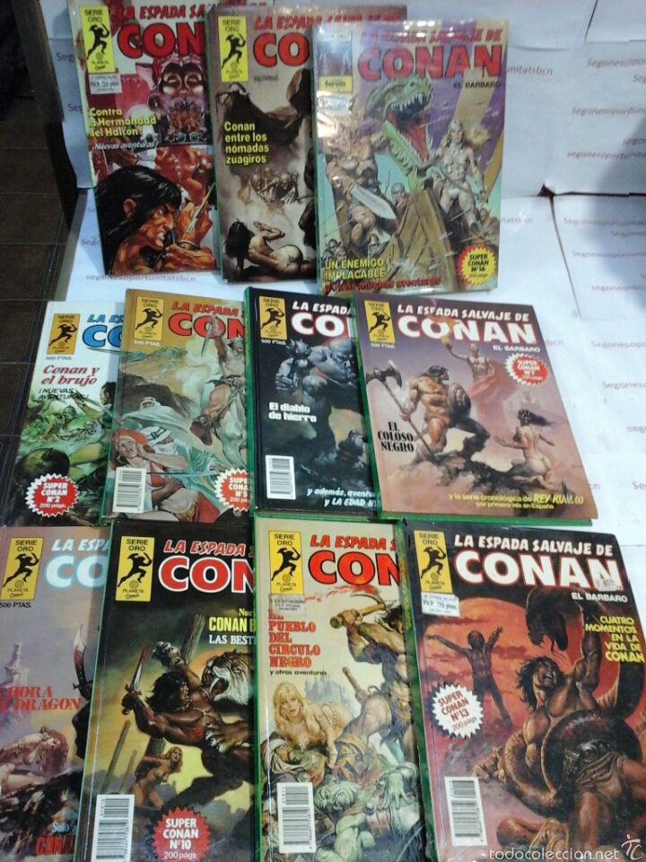 1 LA ESPADA SALVAJE DE CONAN EDITORIAL PLANETA - TOMOS SUELTOS