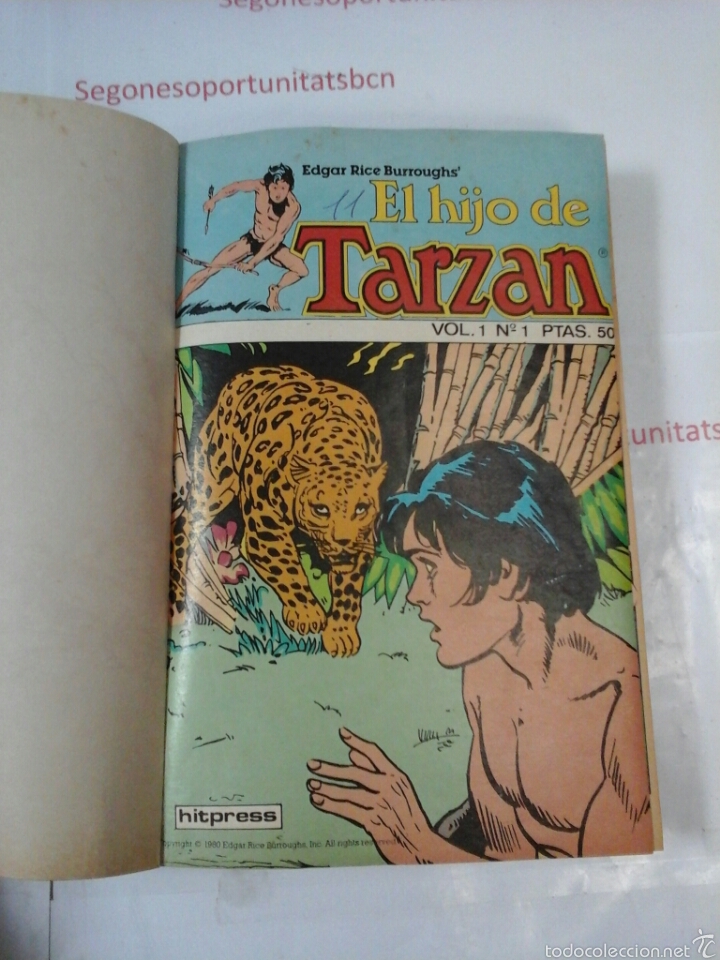 1 TOMO ÚNICO - EL HIJO DE TARZAN - HITPRESS -