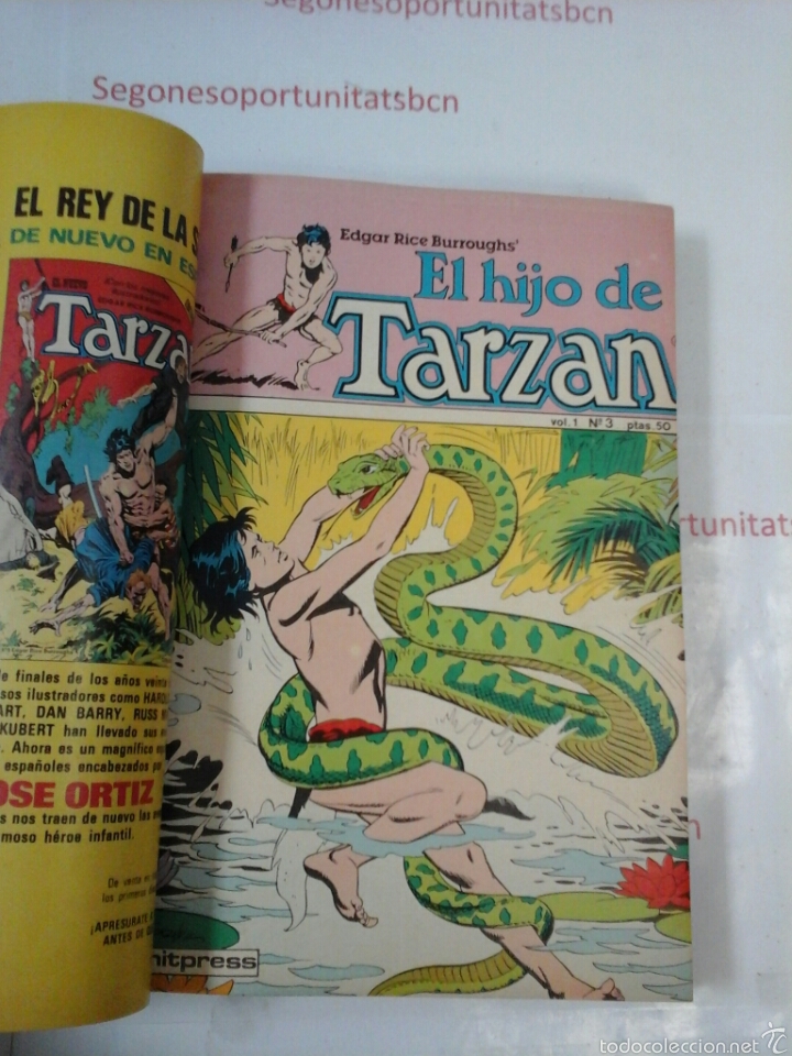 3 TOMO ÚNICO - EL HIJO DE TARZAN - HITPRESS -