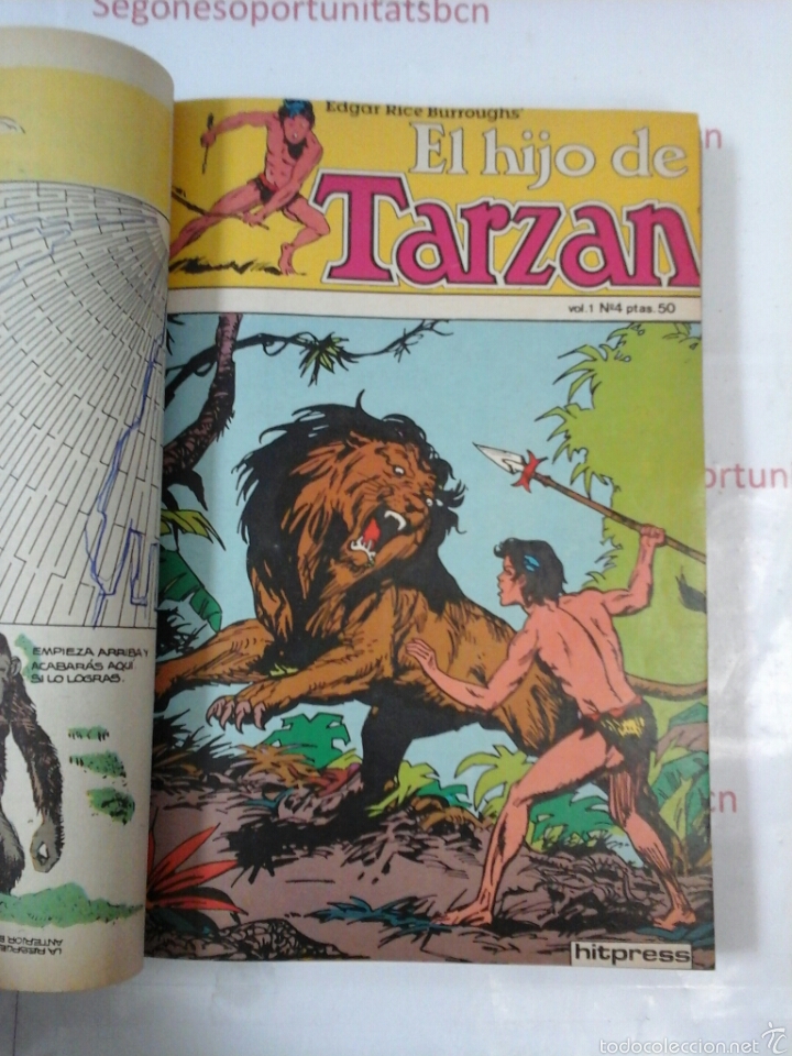 4 TOMO ÚNICO - EL HIJO DE TARZAN - HITPRESS -